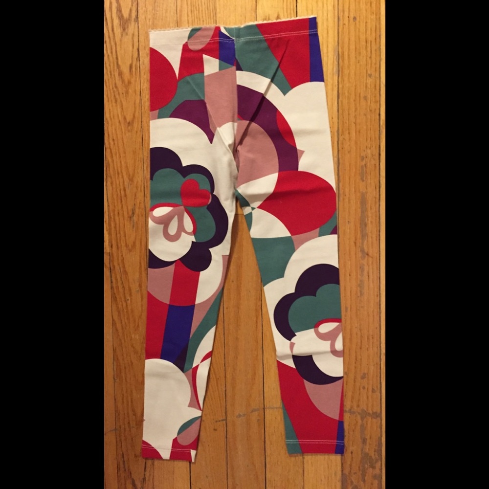 New in bag Tea Collection leggings, size 6.